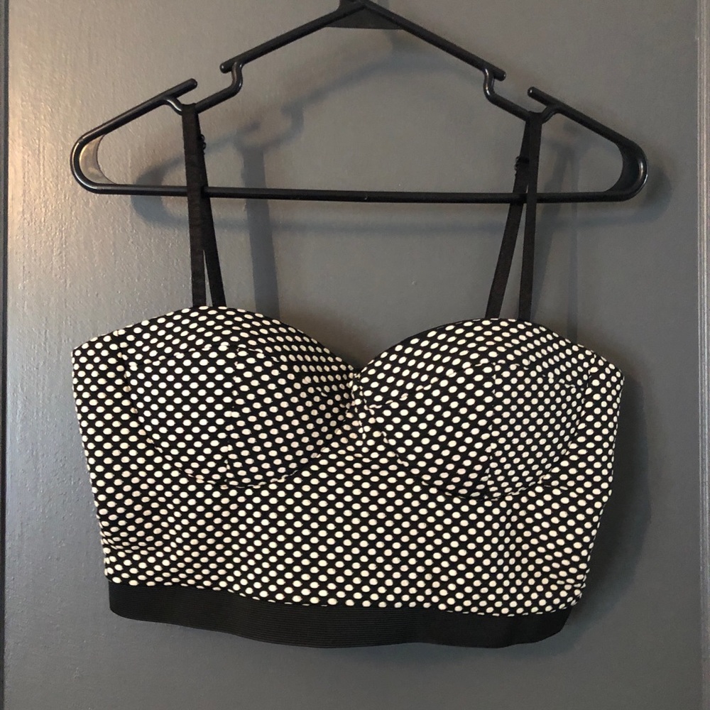 Polka Dot Bustier